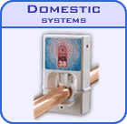 Domestic water de-scaling system